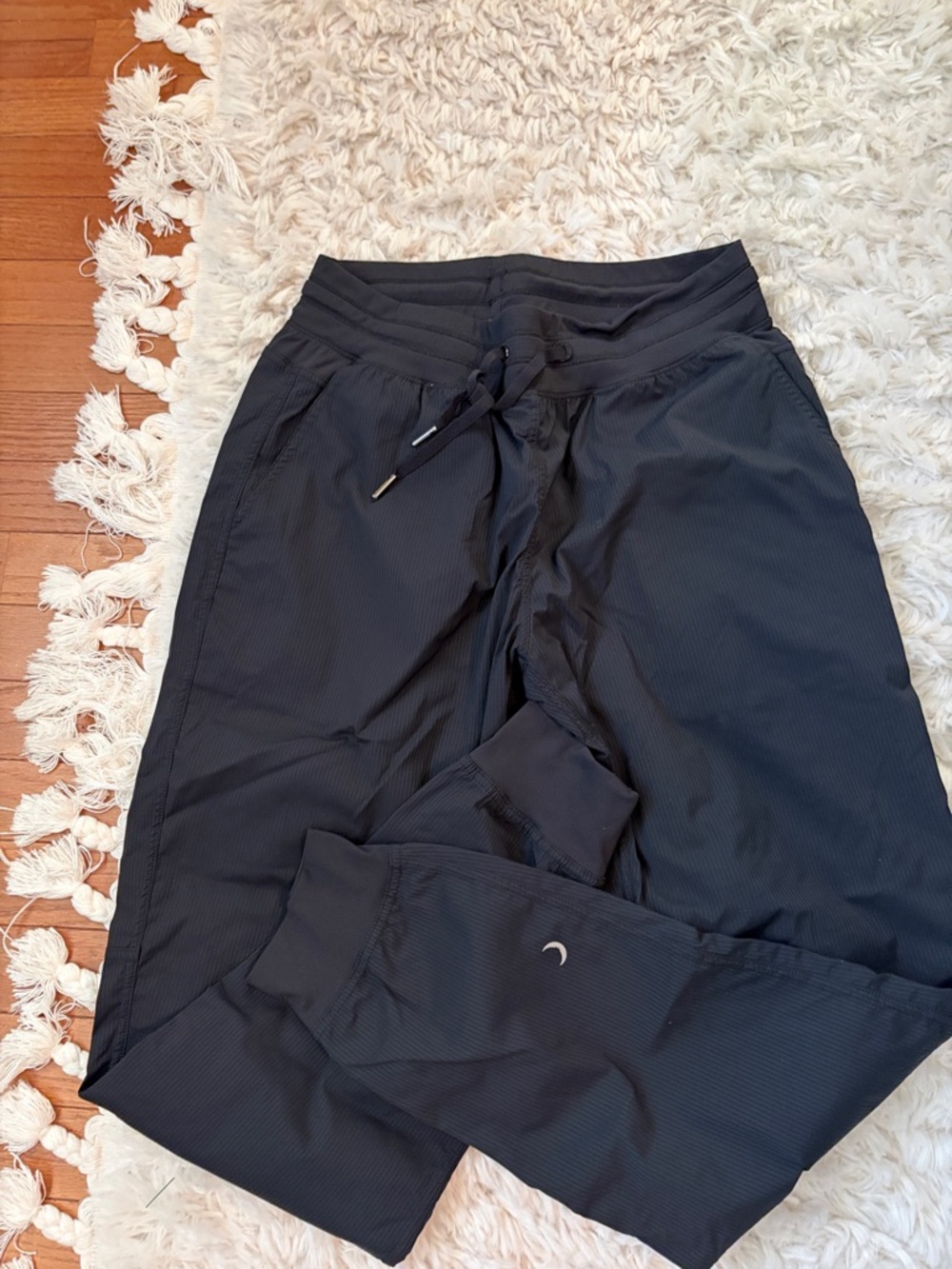 Women's Black Track Pants Joggers Sz L